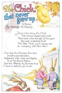 Bon Ami 1926 Book, The Chick That Never Grew Up